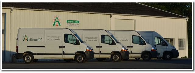 Transport et recyclage, destruction de papier en Mayenne