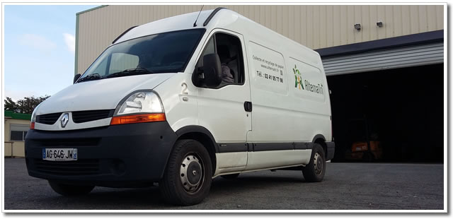 Transport et recyclage, destruction de papier en Mayenne